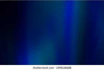 Dark BLUE vector blurred background. New colored illustration in blur style with gradient. New design for your business.