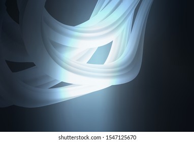 Dark BLUE vector blurred background. Modern abstract illustration with gradient. Background for a cell phone.