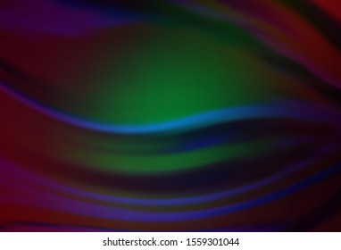 Dark BLUE vector blurred background. Colorful illustration in abstract style with gradient. Completely new design for your business.