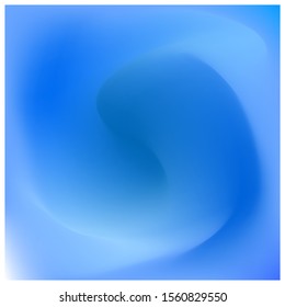 Dark BLUE vector blurred background. Colorful illustration in abstract style with gradien. Modern stylish vague abstract texture. New design for ad, poster, banner, of your website, sign book, etc