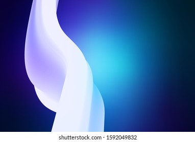Dark BLUE vector blurred background. Modern abstract illustration with gradient. New design for your business.