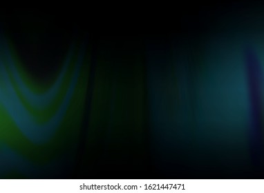 Dark BLUE vector blurred background. Abstract colorful illustration with gradient. Smart design for your work.