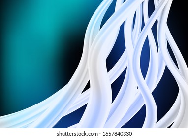 Dark BLUE vector blurred background. New colored illustration in blur style with gradient. New way of your design.