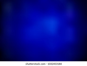 DARK BLUE vector blurred bright pattern. Brand-new colored illustration in blurry style with gradient. The template can be used as a background of a cell phone.