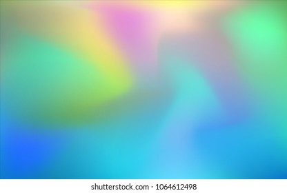 Dark BLUE vector blurred bright pattern. Creative illustration in halftone style with gradient. Brand-new style for your business design.