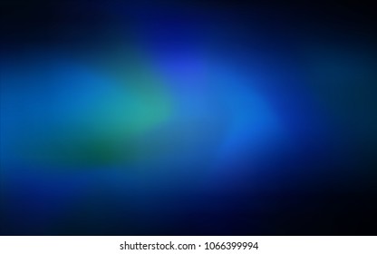Dark BLUE vector blurred bright texture. Glitter abstract illustration with an elegant design. A completely new design for your business.
