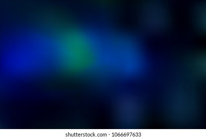 Dark BLUE vector blurred bright pattern. A completely new color illustration in a vague style. The textured pattern can be used for background.