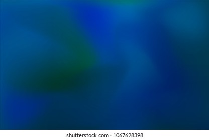 Dark BLUE vector blurred bright pattern. Shining colored illustration in a brand-new style. The template can be used as a background of a cell phone.