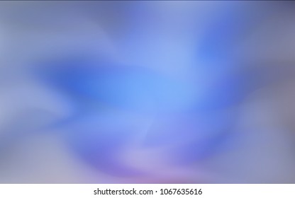 Dark BLUE vector blurred bright texture. Creative illustration in halftone style with gradient. The completely new template can be used for your brand book.