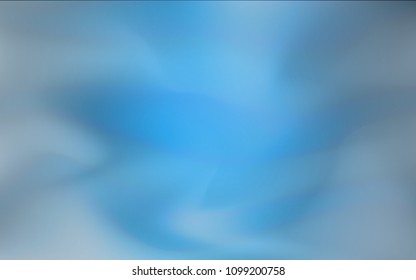 Dark BLUE vector blurred bright template. Modern geometrical abstract illustration with gradient. The best blurred design for your business.
