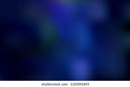 Dark BLUE vector blurred bright texture. Glitter abstract illustration with an elegant design. Brand-new design for your business.