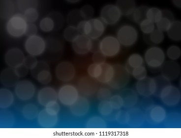 Dark BLUE vector blurred bright template. Colorful illustration in blurry style with gradient. 