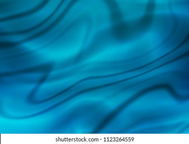 Dark BLUE vector blurred bright template. Modern geometrical abstract illustration with gradient. The elegant pattern can be used as part of a brand book.