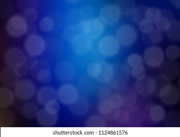 Dark BLUE vector blurred bright template. Modern geometrical abstract illustration with gradient. A completely new template for your design.