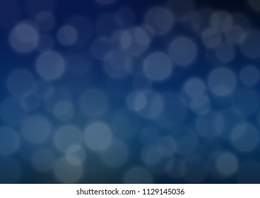 Dark BLUE vector blurred bright template. Glitter abstract illustration with an elegant design. The blurred design can be used for your web site.