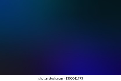 Dark BLUE vector blurred bright pattern. Abstract colorful illustration with gradient. The best blurred design for your business.