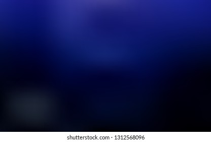 Dark BLUE vector blurred bright texture. Colorful illustration in abstract style with gradient. Completely new design for your business.