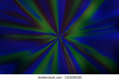 Dark BLUE vector blurred bright texture. Abstract colorful illustration with gradient. New style for your business design.