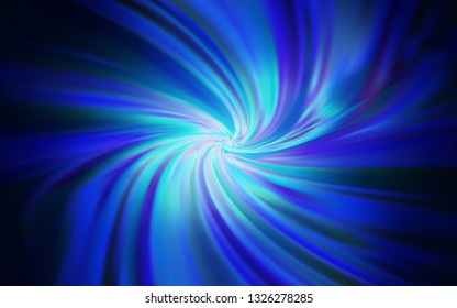 Dark BLUE vector blurred bright pattern. Glitter abstract illustration with gradient design. The best blurred design for your business.