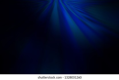Dark BLUE vector blurred bright pattern. Modern abstract illustration with gradient. Smart design for your work.