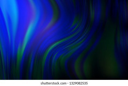 Dark BLUE vector blurred bright texture. New colored illustration in blur style with gradient. Completely new design for your business.