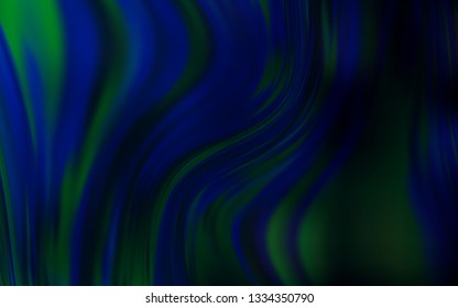 Dark BLUE vector blurred bright pattern. Abstract colorful illustration with gradient. New style design for your brand book.