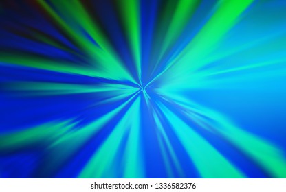 Dark BLUE vector blurred bright pattern. Glitter abstract illustration with gradient design. Blurred design for your web site.