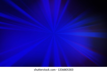 Dark BLUE vector blurred bright pattern. Colorful abstract illustration with gradient. Background for designs.