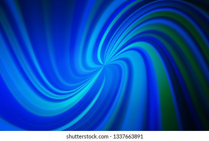 Dark BLUE vector blurred bright texture. Glitter abstract illustration with gradient design. The best blurred design for your business.