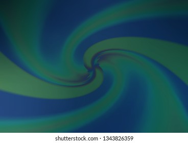 Dark BLUE vector blurred bright background. Modern geometrical abstract illustration with gradient. The best blurred design for your business.