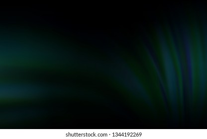 Dark BLUE vector blurred bright template. Abstract colorful illustration with gradient. Blurred design for your web site.