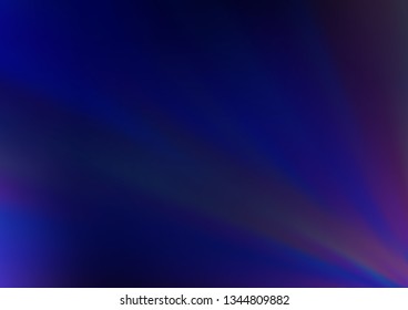 Dark BLUE vector blurred bright pattern. Colorful illustration in blurry style with gradient. A completely new template for your design.