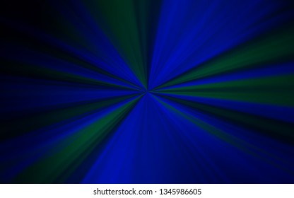 Dark BLUE vector blurred bright pattern. Glitter abstract illustration with gradient design. Blurred design for your web site.