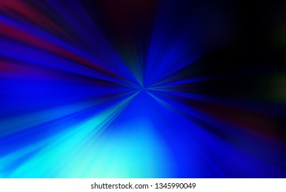 Dark BLUE vector blurred bright pattern. Modern abstract illustration with gradient. Blurred design for your web site.