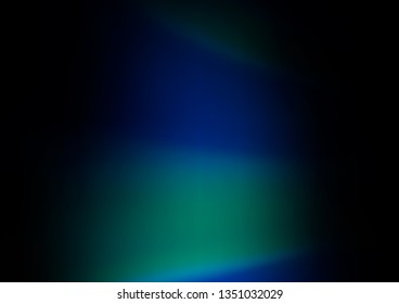Dark BLUE vector blurred bright template. An elegant bright illustration with gradient. A new texture for your design.