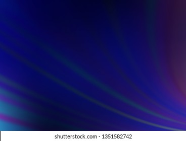 Dark BLUE vector blurred bright pattern. A completely new color illustration in a bokeh style. A new texture for your design.