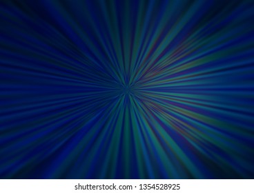 Dark BLUE vector blurred bright pattern. Colorful illustration in blurry style with gradient. The template can be used for your brand book.