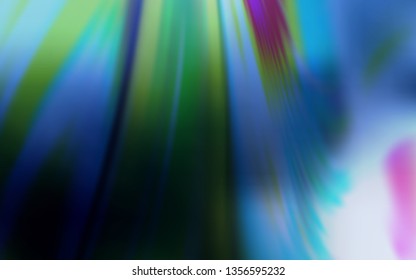 Dark BLUE vector blurred bright texture. Colorful illustration in abstract style with gradient. The best blurred design for your business.