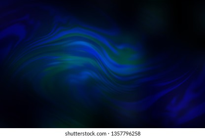 Dark BLUE vector blurred bright template. A completely new colored illustration in blur style. Background for a cell phone.