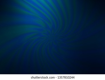 Dark BLUE vector blurred bright pattern. An elegant bright illustration with gradient. The template for backgrounds of cell phones.