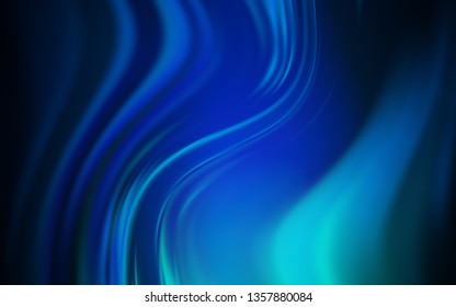 Dark BLUE vector blurred bright template. Colorful abstract illustration with gradient. New design for your business.