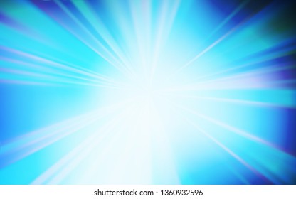 Dark BLUE vector blurred bright texture. Modern abstract illustration with gradient. Completely new design for your business.