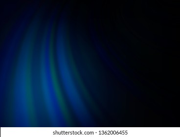 Dark BLUE vector blurred bright template. Shining colorful illustration in a Brand new style. The elegant pattern for brand book.