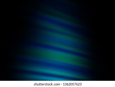 Dark BLUE vector blurred bright pattern. Creative illustration in halftone style with gradient. The elegant pattern for brand book.