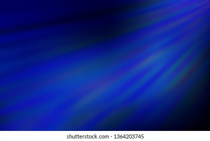 Dark BLUE vector blurred bright template. A completely new colored illustration in blur style. Smart design for your work.