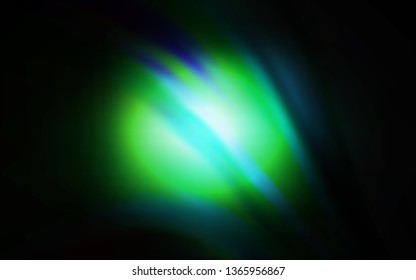 Dark BLUE vector blurred bright template. Modern abstract illustration with gradient. The best blurred design for your business.