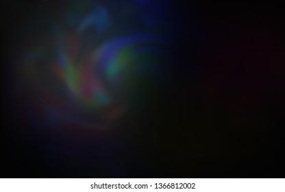 Dark BLUE vector blurred bright pattern. Creative illustration in halftone style with gradient. New design for your business.
