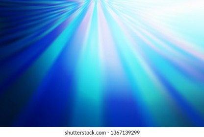 Dark BLUE vector blurred bright texture. Glitter abstract illustration with gradient design. New style design for your brand book.