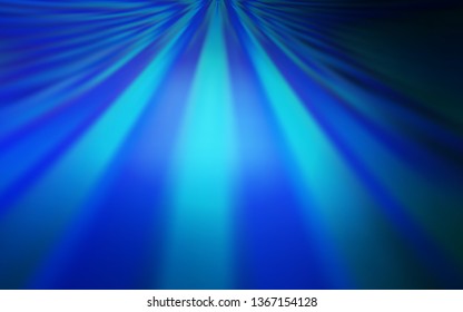 Dark BLUE vector blurred bright template. Shining colored illustration in smart style. New style for your business design.