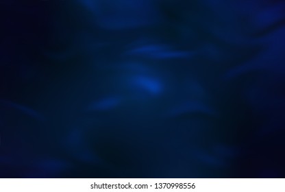 Dark BLUE vector blurred bright template. An elegant bright illustration with gradient. Completely new design for your business.